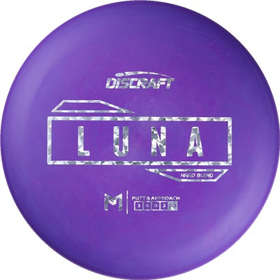 Discraft Paul McBeth Line Hard Luna Putt & Approach Golf Disc purple
