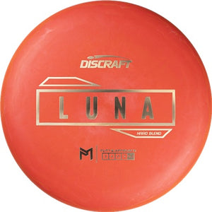 Discraft Paul McBeth Putter Line Hard Luna Putt & Approach Golf Disc orange