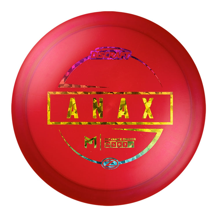 Discraft Paul McBeth Z Anax Distance Driver Golf Disc red