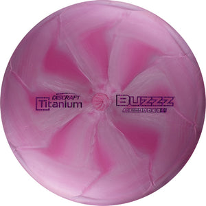 Discraft Titanium Buzzz Mid-Range Golf Disc purple