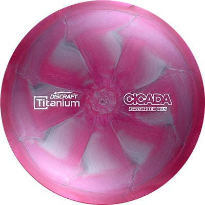 Discraft Titanium Cicada Fairway Driver Disc Golf pink