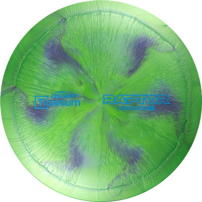 Discraft Titanium Raptor Fairway Driver Golf Disc green