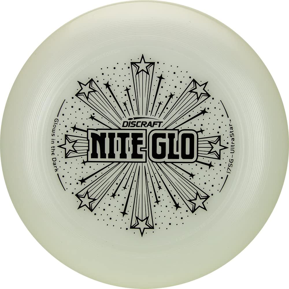 Discraft Ultra Star 175G Ultimate Frisbee night glo