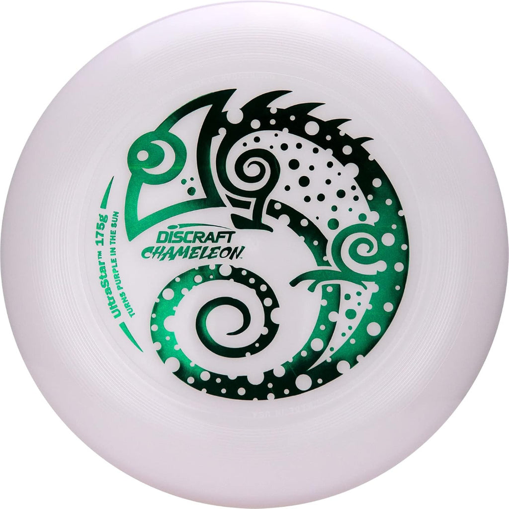 Discraft Ultra Star 175G Ultimate Frisbee ultraviolet clear purple