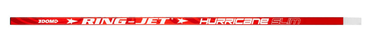 DOM Sports Senior Ring-Jet Hurricane Slim Ringette Stick red