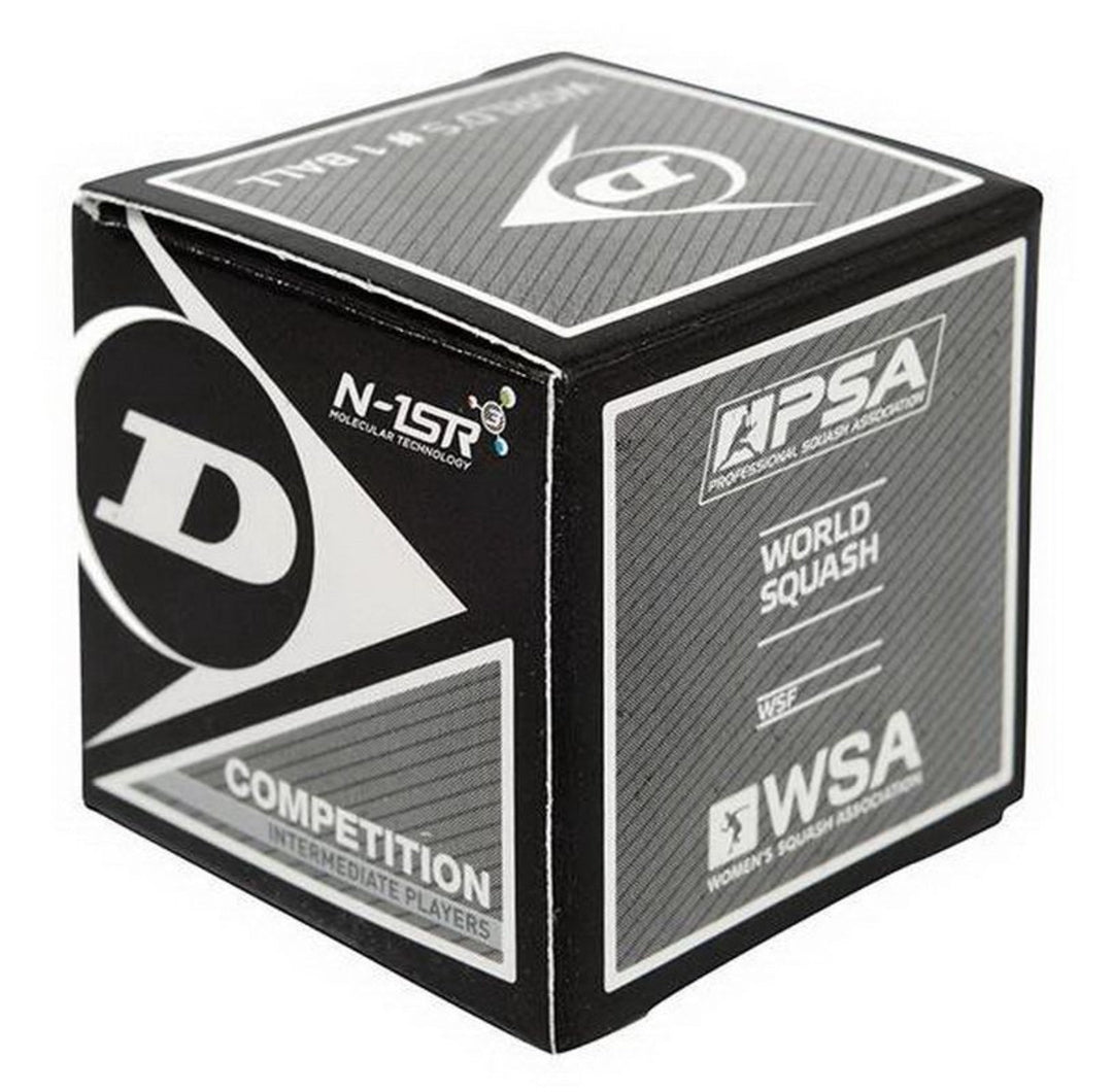 DUNLOP Competition Squash Ball yellow dot