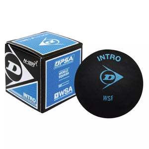DUNLOP Intro Squash Ball black