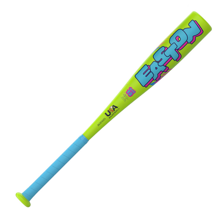 Easton -13 Hype Fire Spring Break Edition USA Baseball T-Ball Bat green/blue/pink