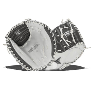 Easton 34" Professional Collection FP RUDI2020 Jen Schroeder Fastpitch Catcher's Mitt grey