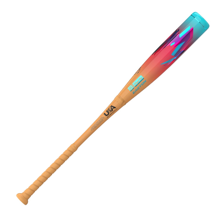 Easton -5 Hype Fire USA Baseball Bat beige/pink/aqua
