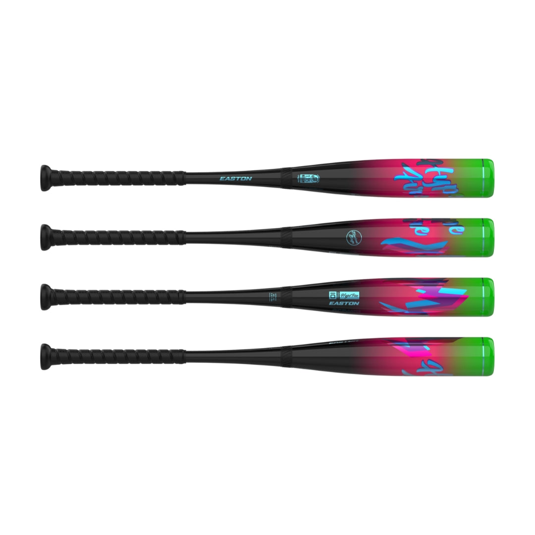 Easton -5 Hype Fire USSSA Baseball Bat black/pink/green