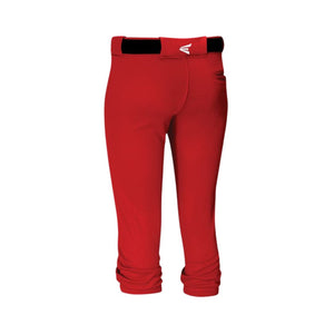 Easton Girl's Pro Elite Softball Pant red