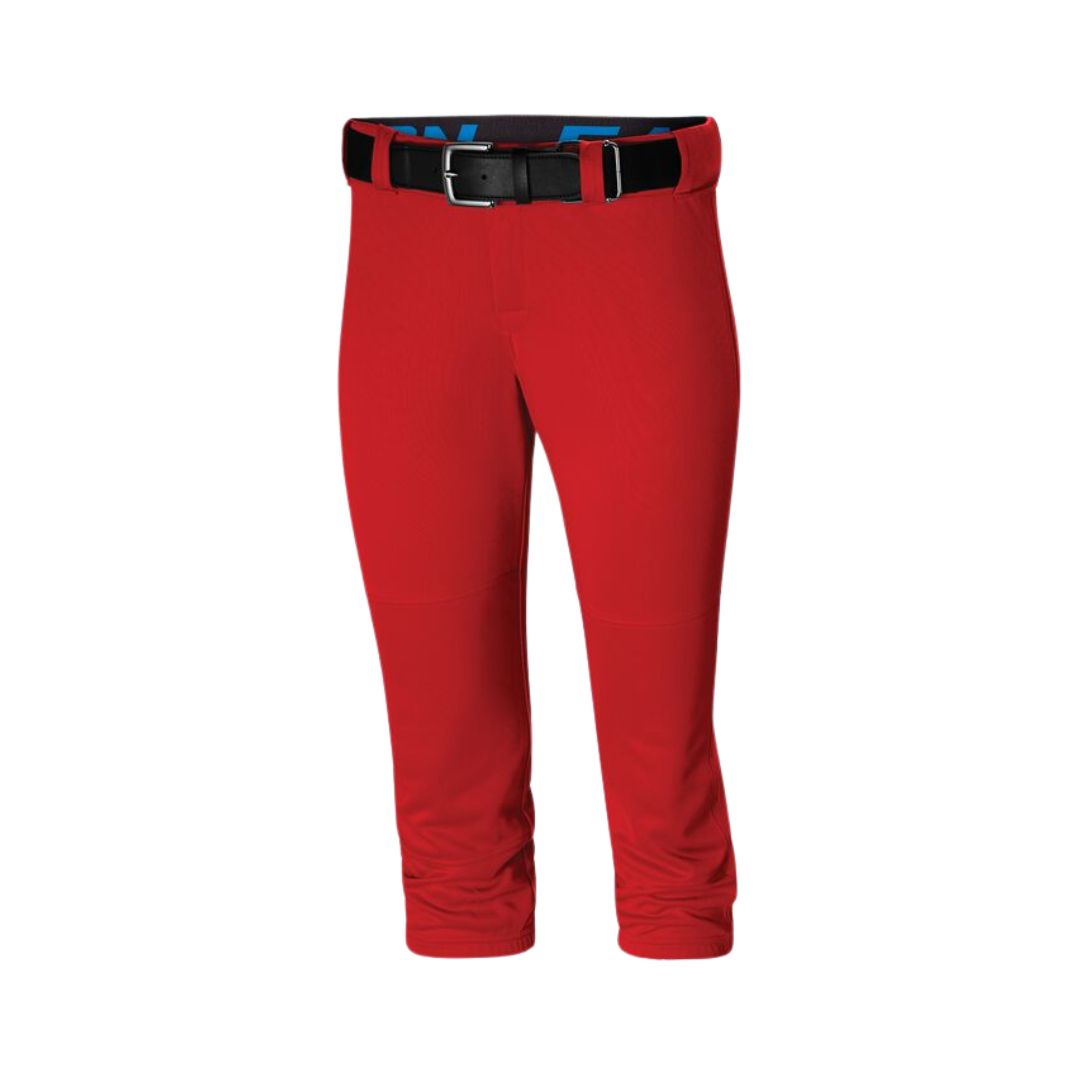 Easton Girl's Pro Elite Softball Pant red