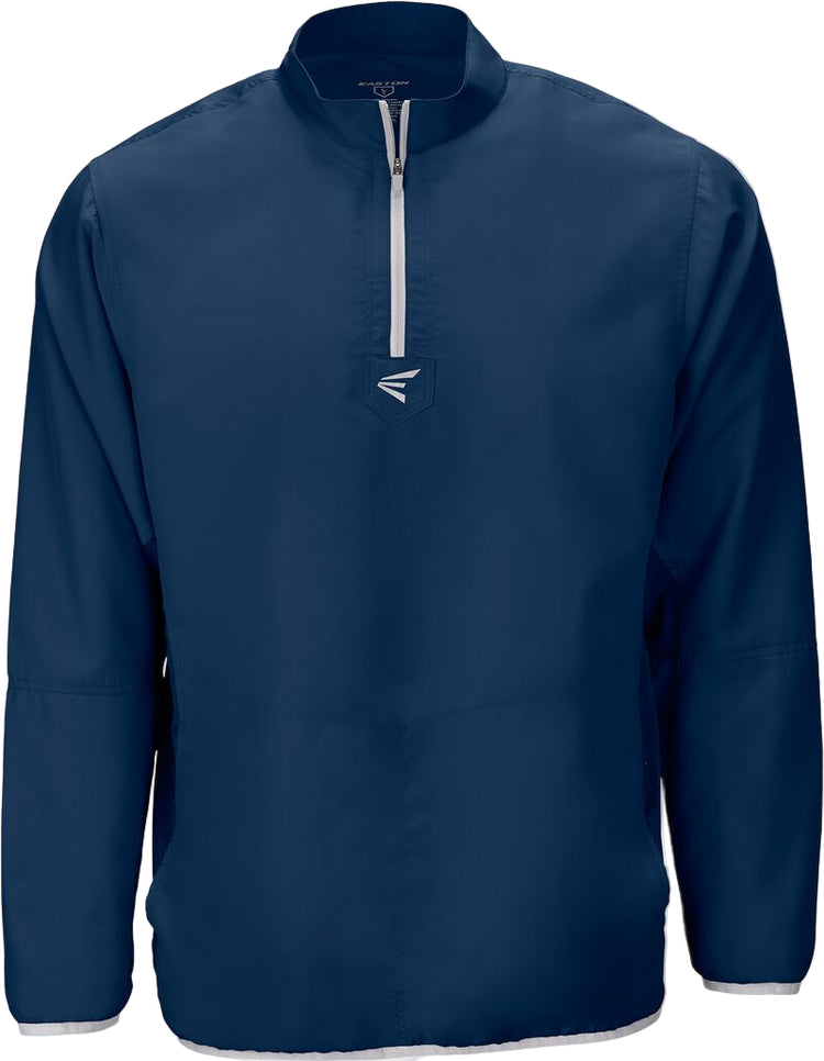 Easton Junior Alpha Cage Long Sleeve Jacket navy