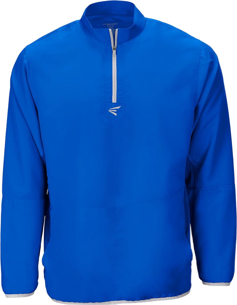 Easton Junior Alpha Cage Long Sleeve Jacket royal