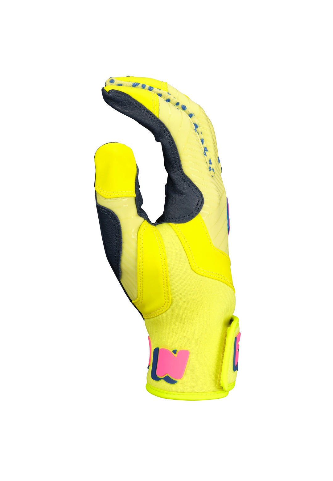 Easton Junior Walk-Off Spring Break Edition Batting Gloves neon yellow/pink 