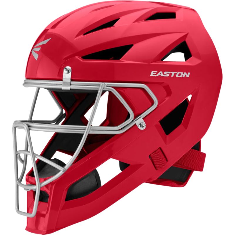 Easton Senior Phenom Catcher's Helmet red