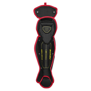 Easton Senior Phenom Catcher's Leg Guards red
