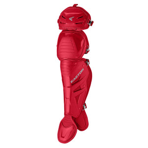 Easton Senior Phenom Catcher's Leg Guards red
