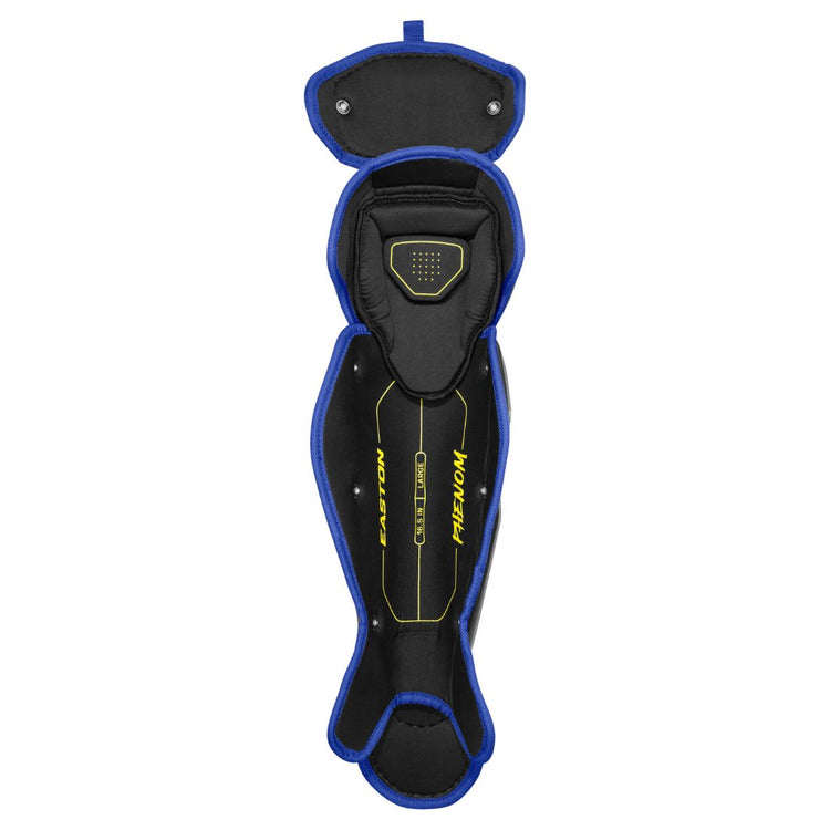 Easton Senior Phenom Catcher's Leg Guards royal