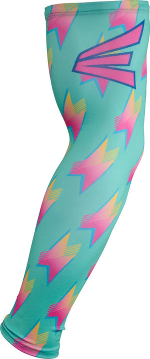 Easton Senior Spring Break Collection Arm Sleeves aqua screaming