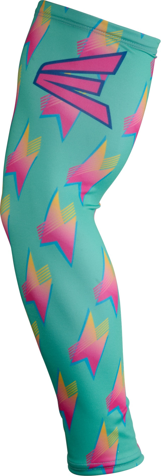 Easton Senior Spring Break Collection Arm Sleeves aqua screaming