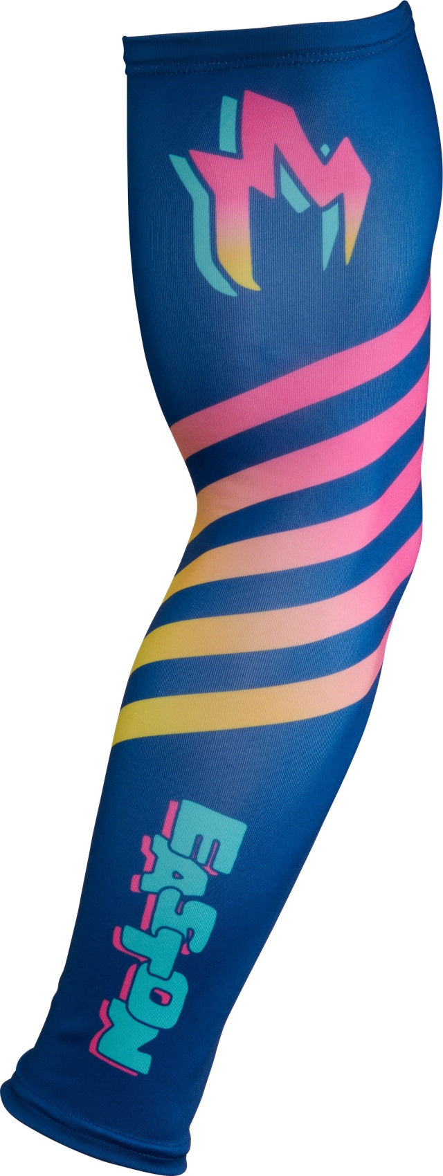 Easton Senior Spring Break Collection Arm Sleeves navy hype fire