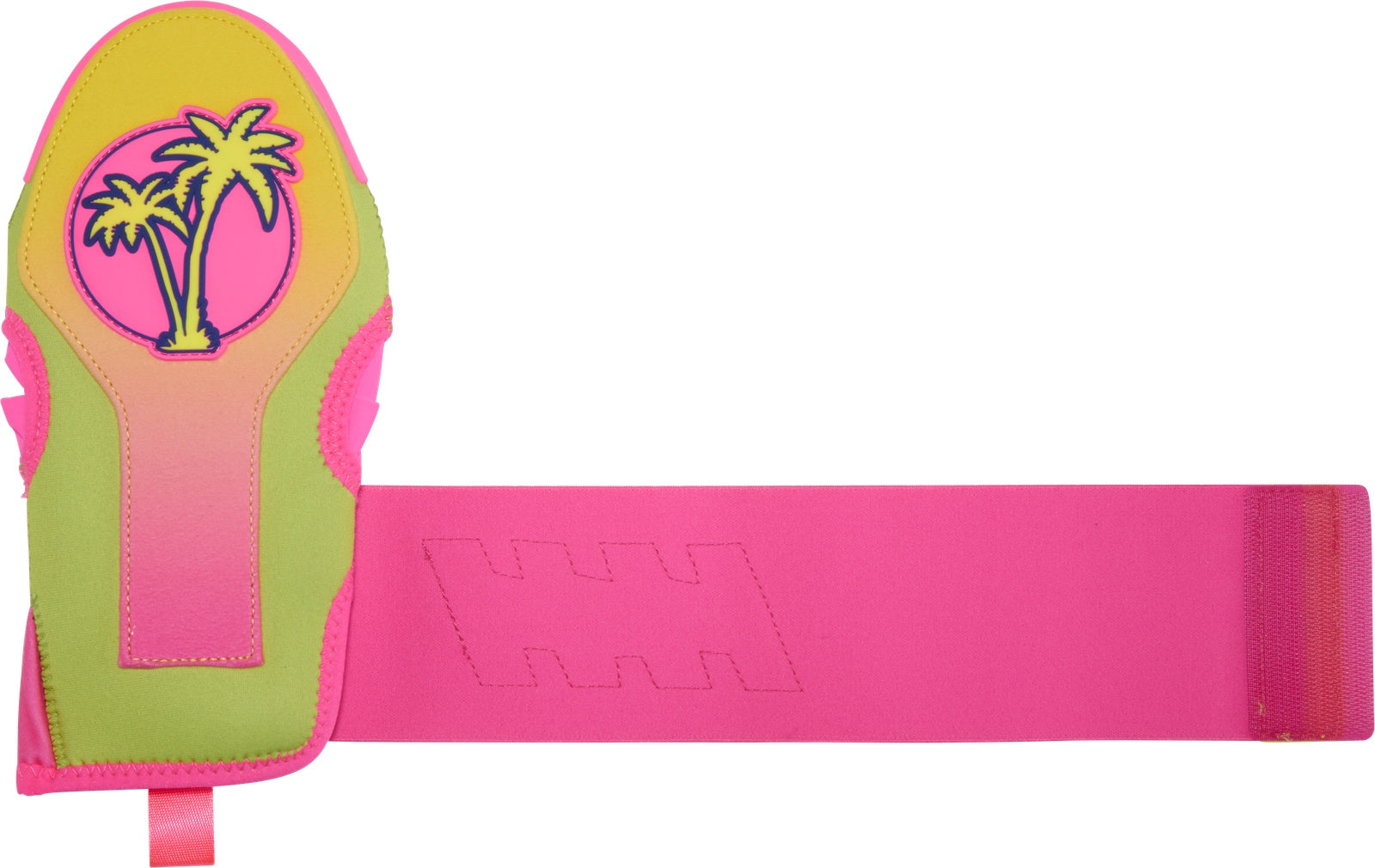 Easton Senior Spring Break Collection Sliding Mitt palm trees