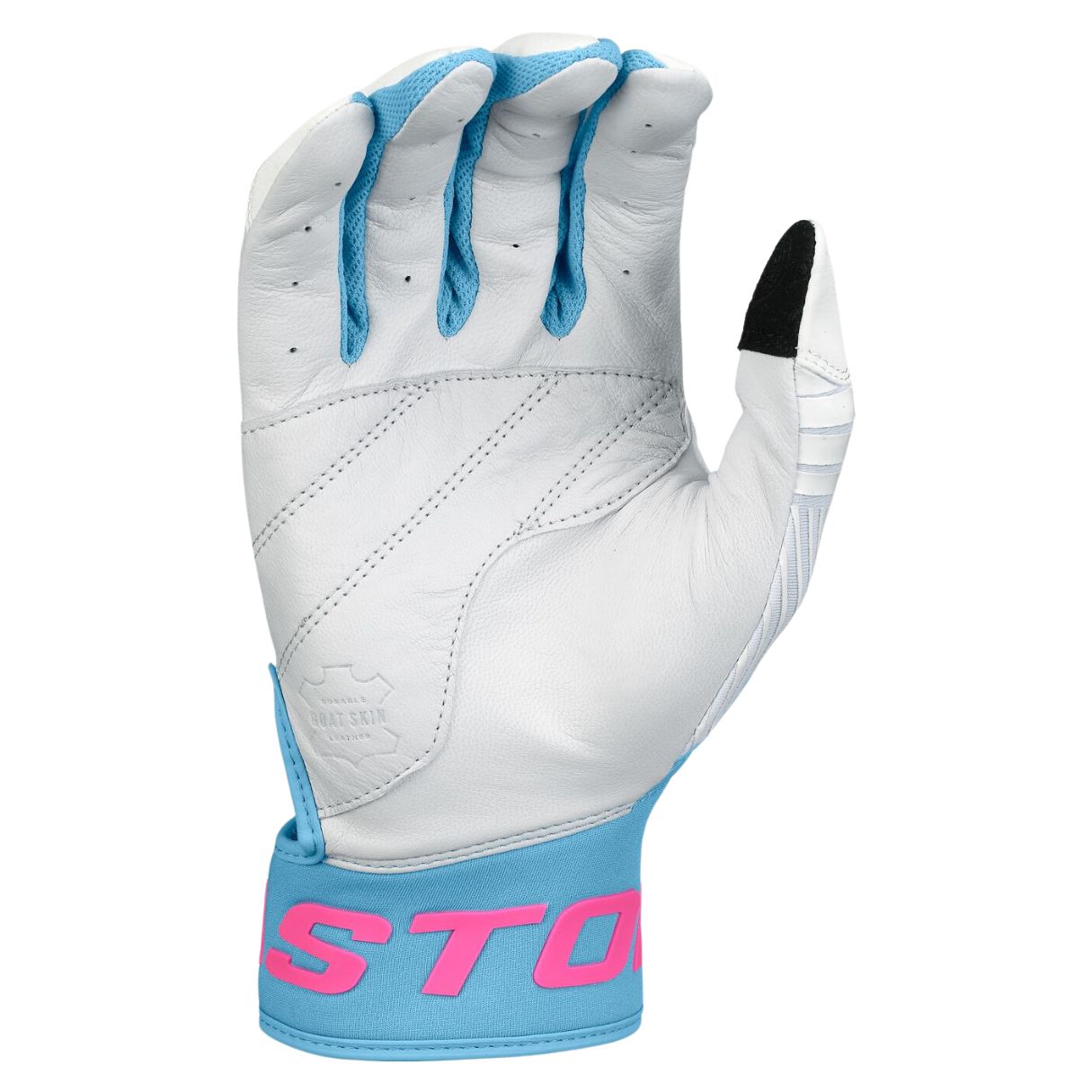Easton Senior Walk-Off Ethos Batting Gloves pool party/ white- blue