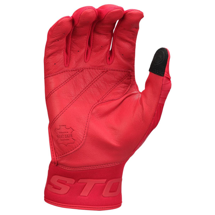Easton Senior Walk-Off Ethos Batting Gloves red