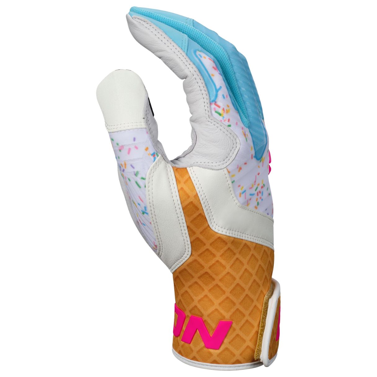 Easton Senior Walk-Off Ethos Batting Gloves sugar rush