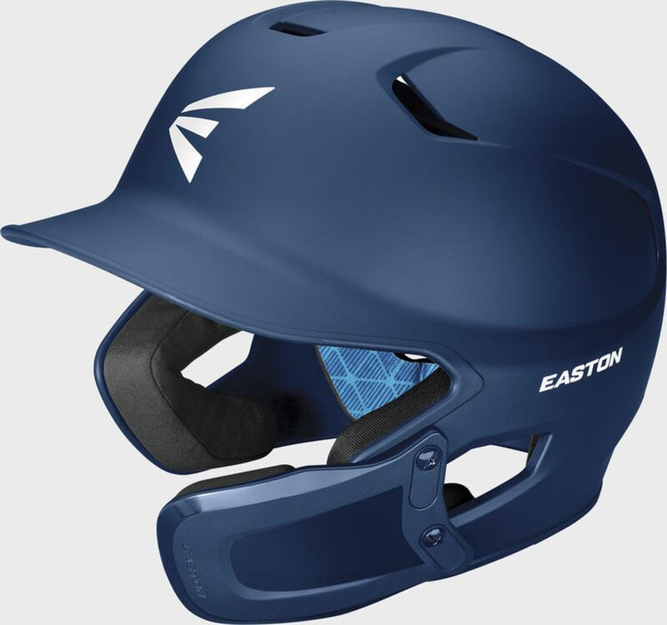 Easton Senior Z5 2.0 Matte Batting Helmet with Jaw Guard Navy