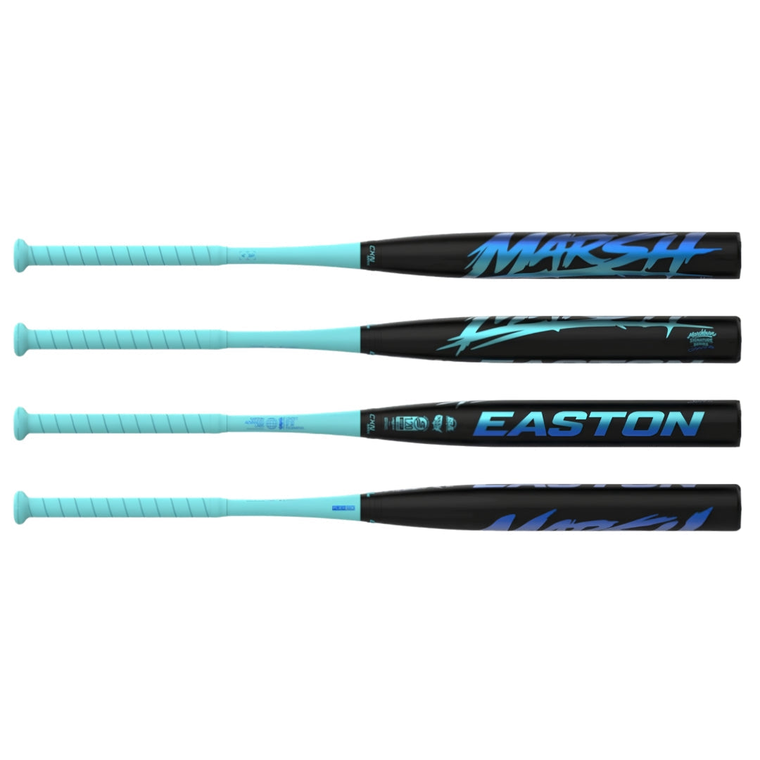 Easton Tyler Marshburn 2PC Loaded Slo-Pitch Bat blue/black