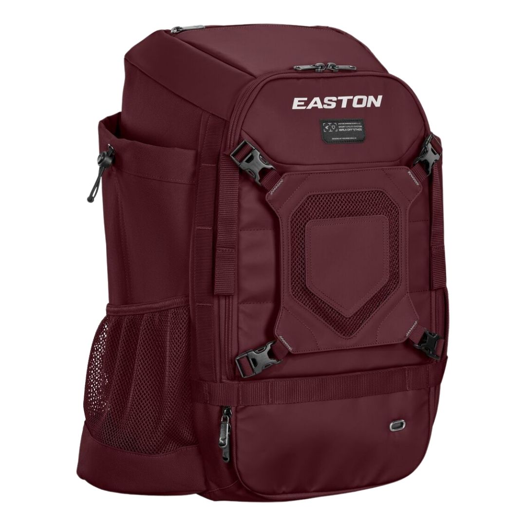 Easton Walk Off Ethos Backpack maroon