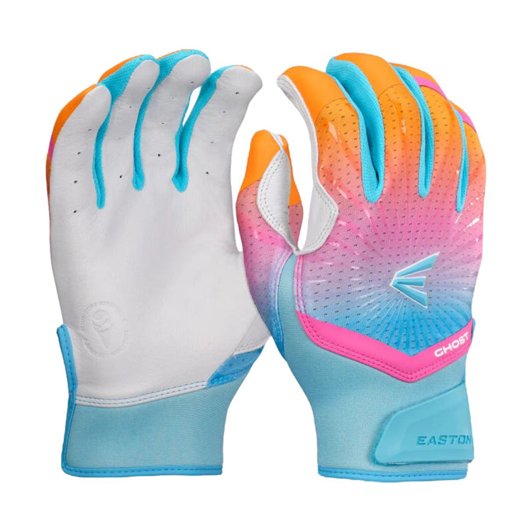 Easton Women's Ghost Ethos Fastpitch Batting Gloves sherbet