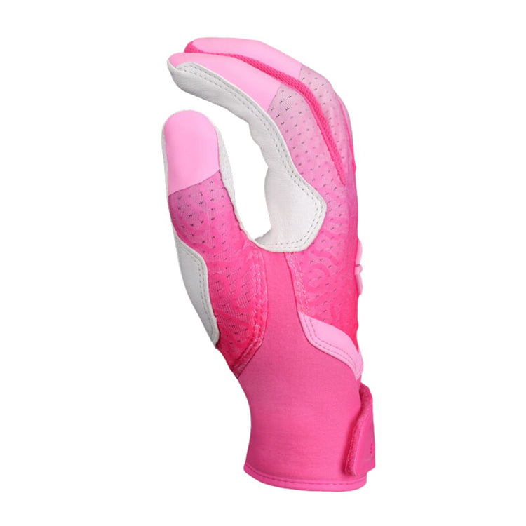 Easton Women's Ghost Ethos Fastpitch Batting Gloves strawberry glow