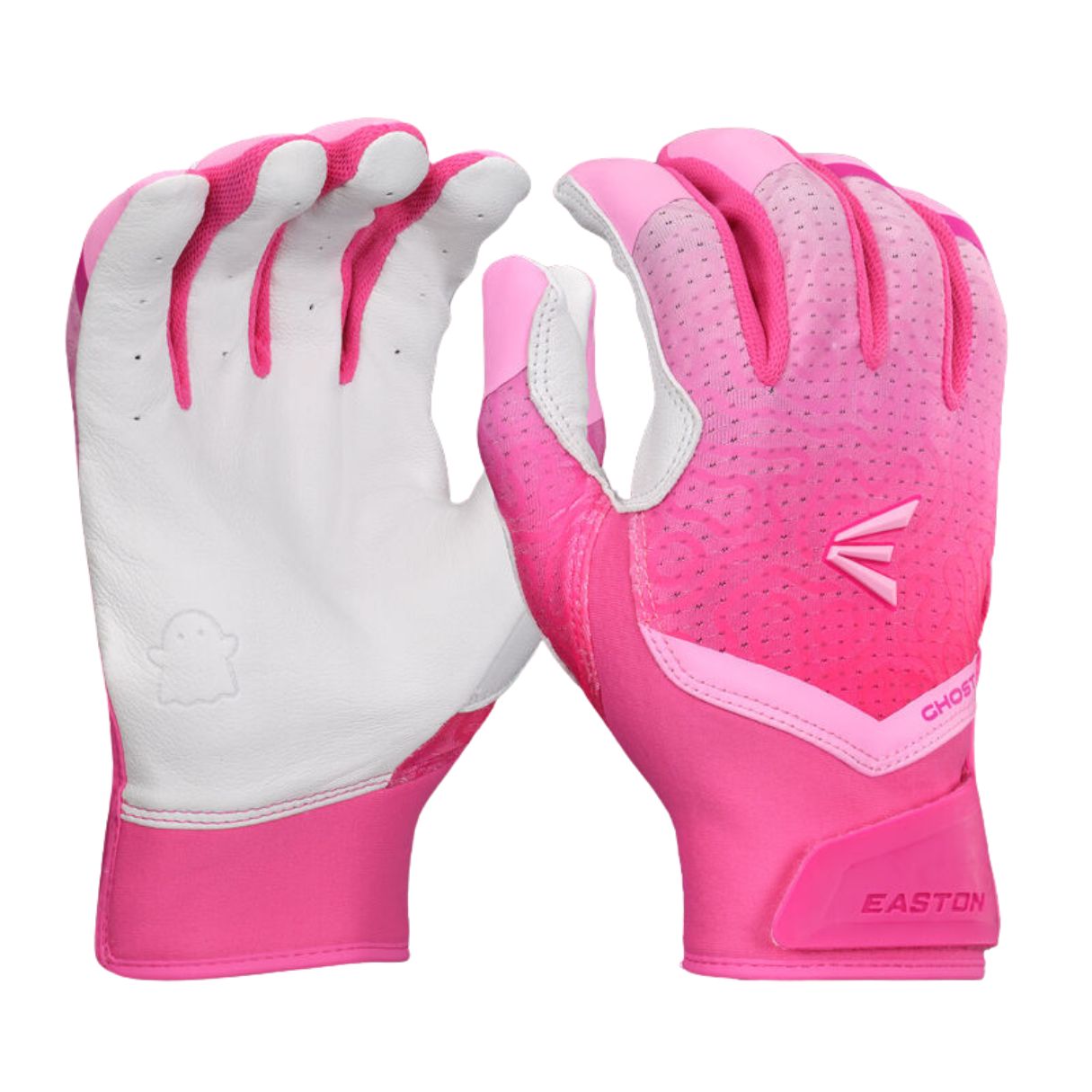 Easton Women's Ghost Ethos Fastpitch Batting Gloves strawberry glow