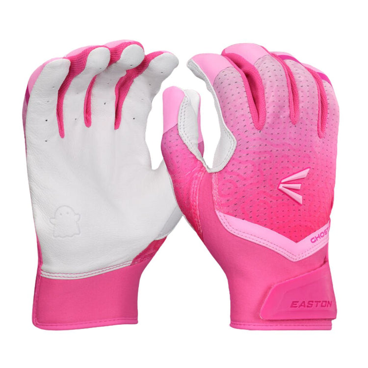 Easton Women's Ghost Ethos Fastpitch Batting Gloves strawberry glow