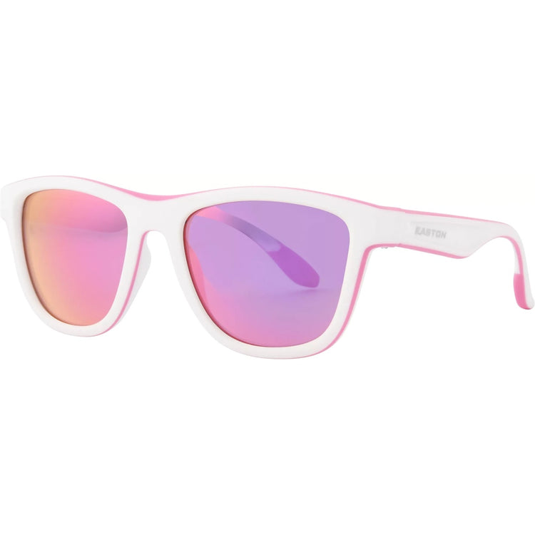 Easton Women's Mirror Sunglasses White/Pink