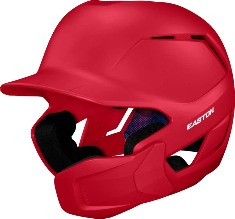 Easton Z50 Matte Batting Helmet with Universal Jaw Guard