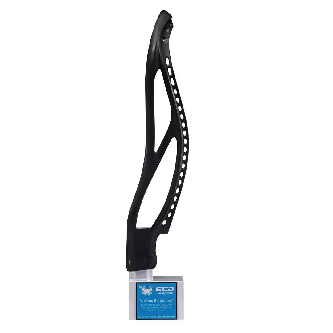 ECD Lacrosse Senior DNA 2.0 Unstrung Lacrosse Player Head black