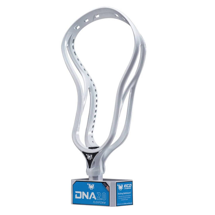 ECD Lacrosse Senior DNA 2.0 Unstrung Lacrosse Player Head white