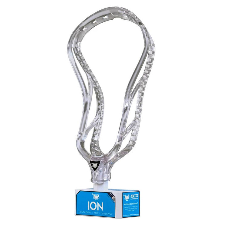 ECD Lacrosse Senior ION Unstrung Lacrosse Player Head clar