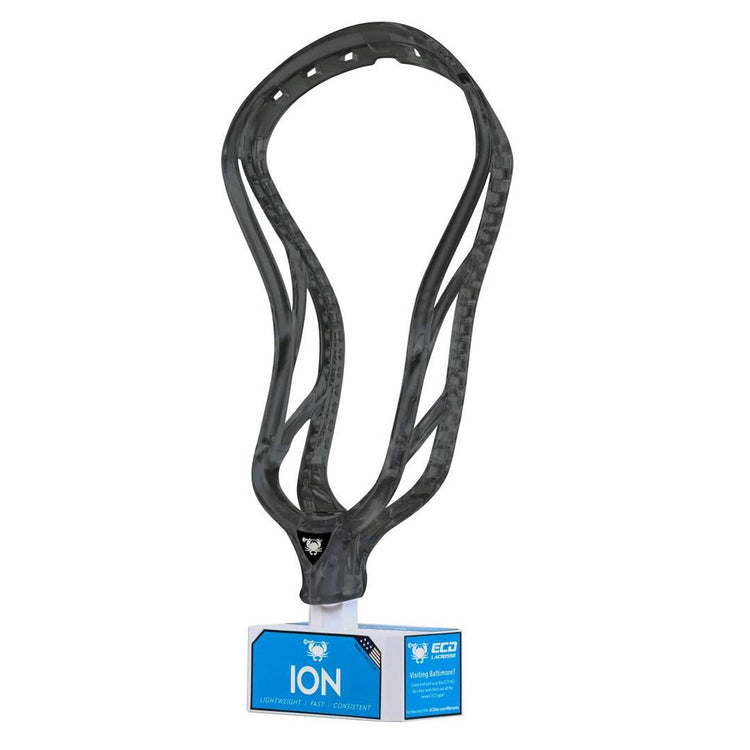 ECD Lacrosse Senior ION Unstrung Lacrosse Player Head black