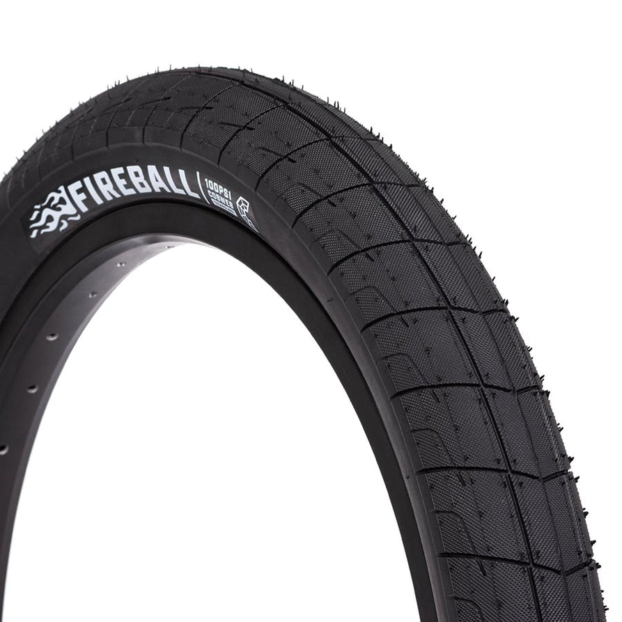 eclat Fireball Wire Clincher Anti-Puncture 60TPI BMX Tire Black