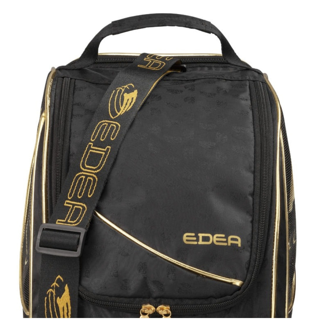 Edea Gold Logo Figure Skating Bag black gold