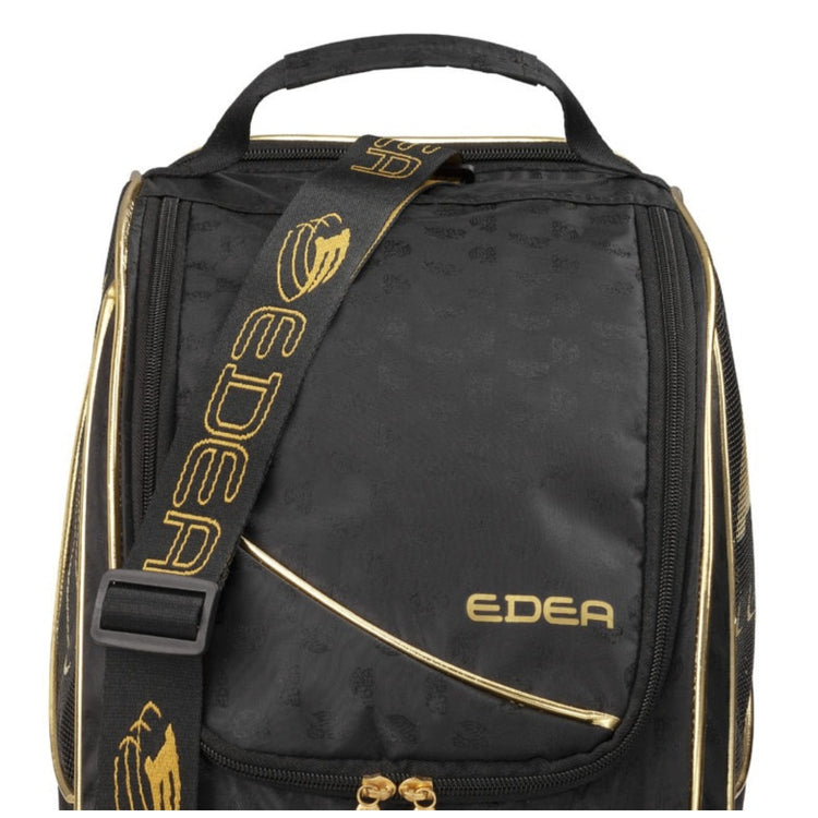 Edea Gold Logo Figure Skating Bag black gold