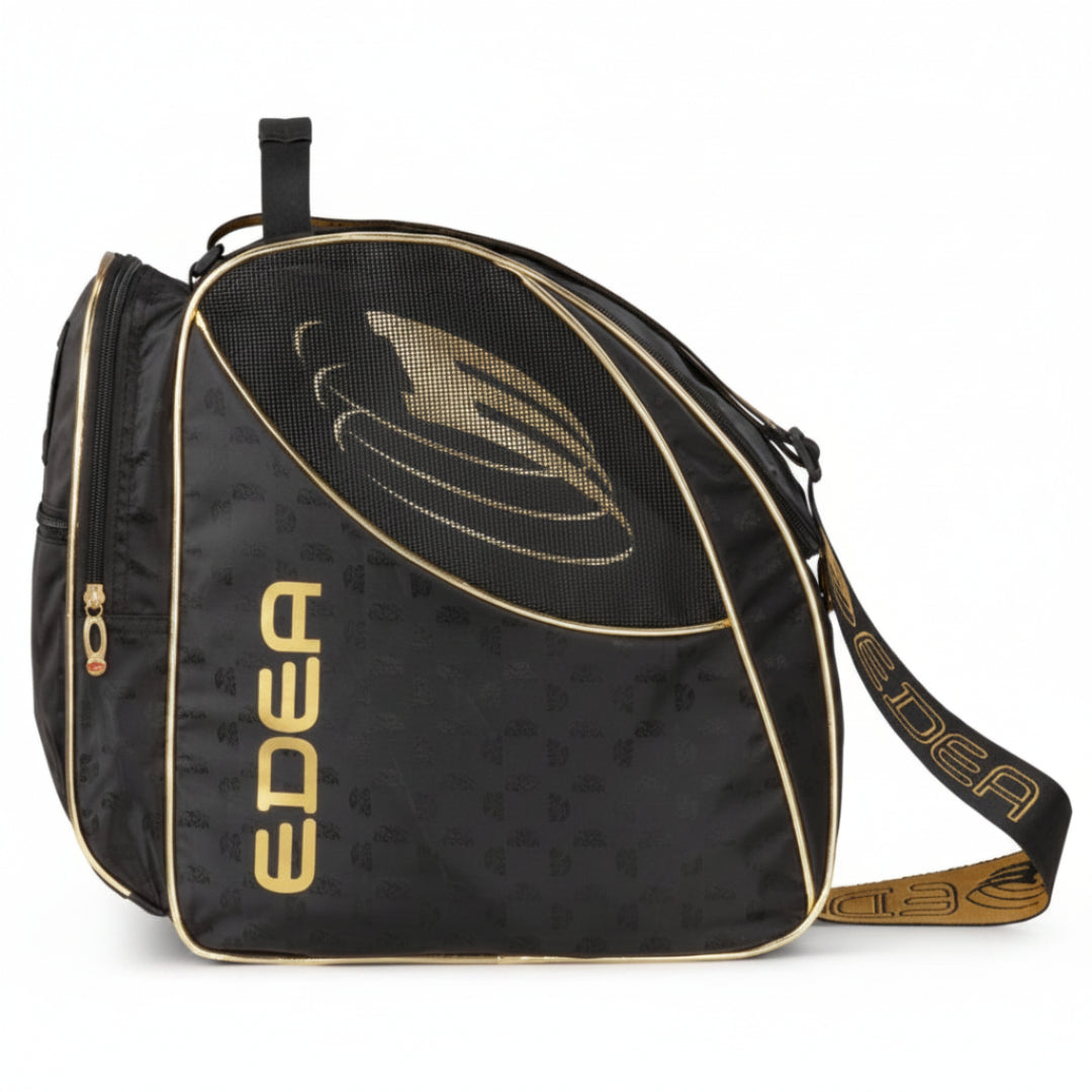 Edea Gold Logo Figure Skating Bag black gold