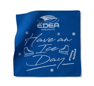 Edea Ice Day Figure Skating Blade Towel blue