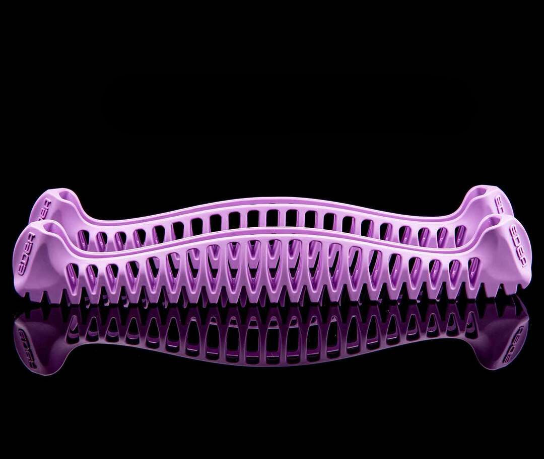 Edea Solid Figure Skating Guards purple